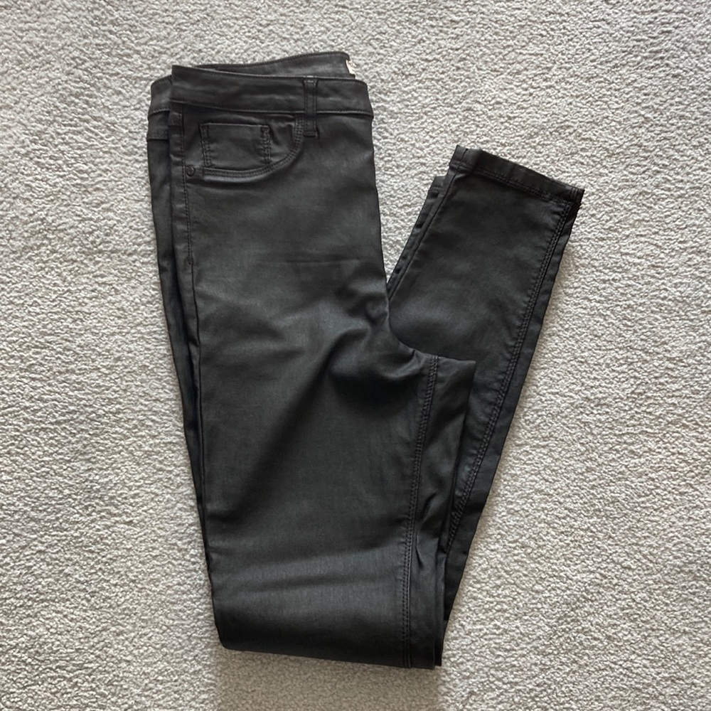 Denim Co Faux Leather pants